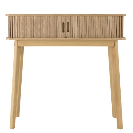 Console 80x30cm en bois couleur naturelle | Macabane