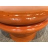 Table d'appoint couleur orange fluo - Seconde Main