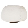 Coffee table, 80x75 cm, with white marble top | Macbane Furniture
