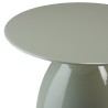 Round side table, 40x40 cm, sea green | Macabane Furniture