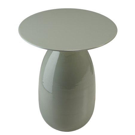 Runder Beistelltisch 40x40 cm wassergrün | Macabane Möbel