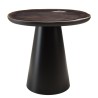 Side table with mango wood top and metal legs | Macabane Furniture