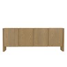 Dressoir naturel met 4 deuren | Macabane Meubelen