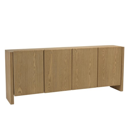 Dressoir met deuren in afgerond design | Macabane Meubelen