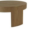 Runder Couchtisch naturfarben | Macabane Möbel