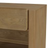 Nachtkastje van naturelkleurig hout - Macabane Meubelen