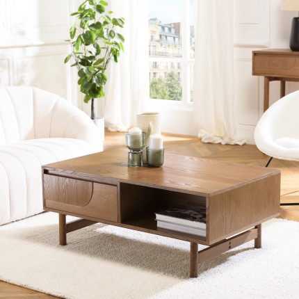 Table basse bois naturelle | Meubles Macabane
