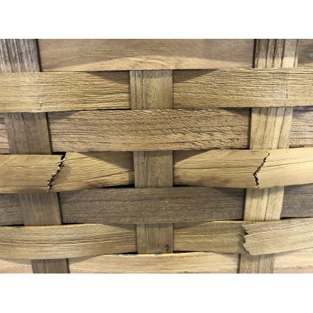 Buffet en bois de teck recyclé double porte -  Seconde Main