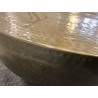 Table basse coque ronde doré antique | Seconde Main