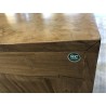 Meuble TV marron 3 tiroirs bois Teck | Seconde Main