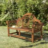 Banc de jardin teck huilé Sumatra - Seconde Main