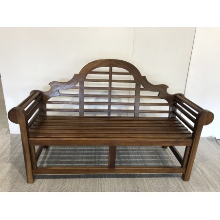 Banc de jardin teck huilé Sumatra - Seconde Main