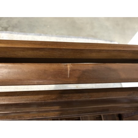 Banc de jardin teck huilé Sumatra - Seconde Main