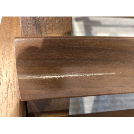Oiled teak sun lounger - Second-hand