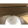 Table d'appoint ronde en bois laqué taupe D40cm | Seconde Main