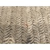 Tapis rectangulaire 200x290cm en laine tissée beige - Seconde Main