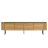 2m rounded TV stand - Macabane Furniture