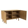 Buffet 2 portes avec décor motif arrondi - Meubles Macabane