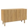 Buffet 2 portes avec décor motif arrondi - Meubles Macabane