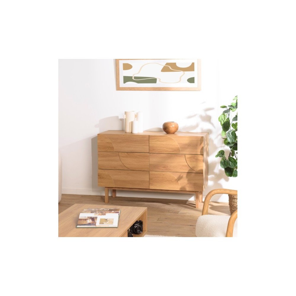 Commode 6 tiroirs - Meubles Macabane