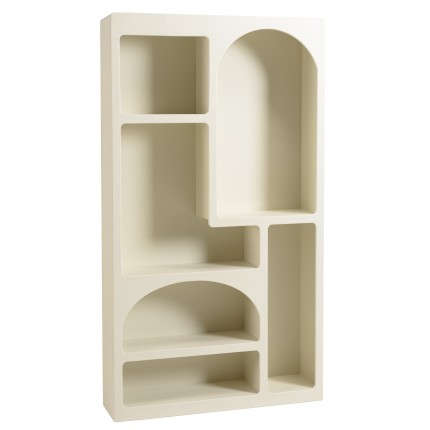 Etagère 6 niches couleur beige - Meubles Macabane