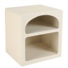 Nachttisch 2 Fächer beige - Macabane Möbel