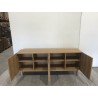 Buffet 4 portes décor motif arrondi - Seconde main