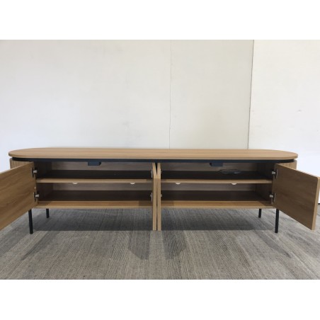 Meuble Tv arrondi 2m - Meubles Macabane - Seconde Main