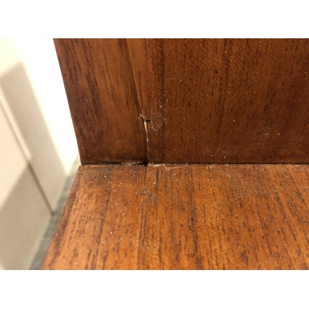 Meuble escalier en bois Mindi moyen | SECONDE MAIN