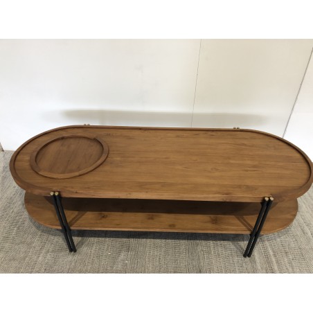 Sixtine oval coffee table - Second-hand - Macabane