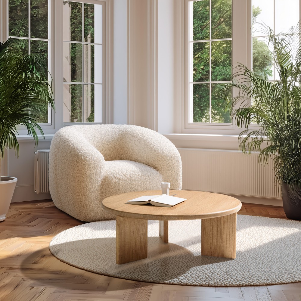 80cm round coffee table | Second Hand