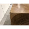 WALLY - Natural Teak Wood Cube | Handcrafted Indonesian Decor | Second Hand
