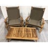 Acacia wood garden furniture | Second-hand