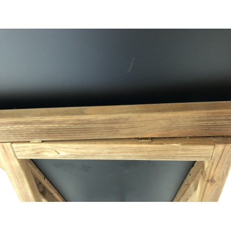 SANDY - Brown Recycled Pine Wood Mirror | Home Decor