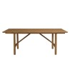 Tavolo da giardino in legno di teak riciclato | Mobili Macabane