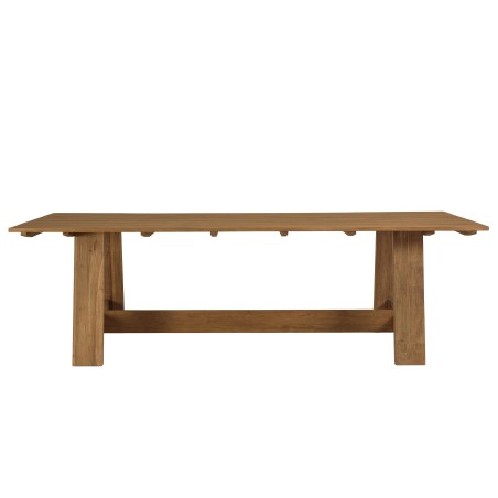 Tavolo da pranzo da giardino 250x100cm in legno di teak riciclato