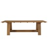 250x100cm garden dining table made from recycled teak