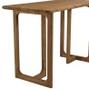 Bar de jardin 160x80cm en bois de teck recyclé | Meubles Macabane