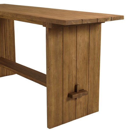 Bar de jardin en bois de teck recyclé | Meubles Macabane