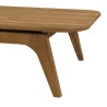 Tavolino da giardino 130x70cm in legno di teak riciclato | Macabane