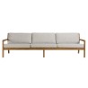 Tuinset 7-zits van gerecycled teakhout | Macabane