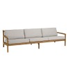 Tuinset 7-zits van gerecycled teakhout | Macabane