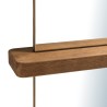 SIXTINE - 83x180cm mirror in recycled teak