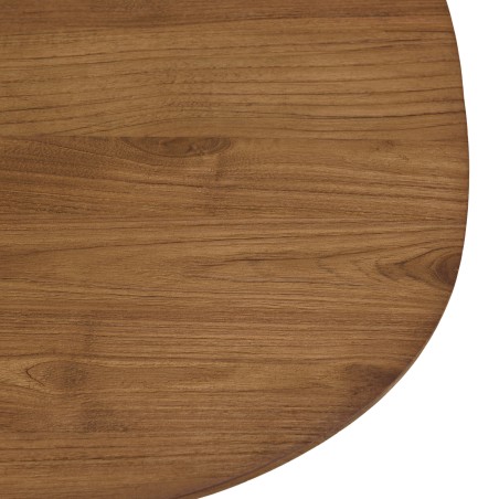 Mesa de centro 140x60cm de madera de teca reciclada | Macabane