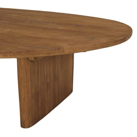 SIXTINE - 140x75cm coffee table made from recycled teak