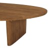 Mesa de centro 140x75cm de madera de teca reciclada | Macabane