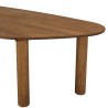 Table à manger 260x120cm en bois de teck recyclé | Macabane