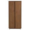 Armoire 2 portes 90x200cm en bois de teck recyclé | Macabane