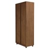 SIXTINE - 2-door wardrobe, 90x200cm, made from recycled teak 