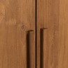 Armoire 2 portes 80x195cm en bois de teck recyclé | Macabane